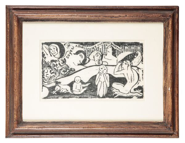 PAUL GAUGUIN (1848-1903) 'Soyez amoureuses, vous serez heureuses'