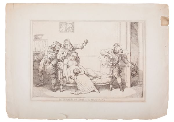 AFTER THOMAS ROWLANDSON (1756-1827) 'Disturbers of Domestic Happiness'
