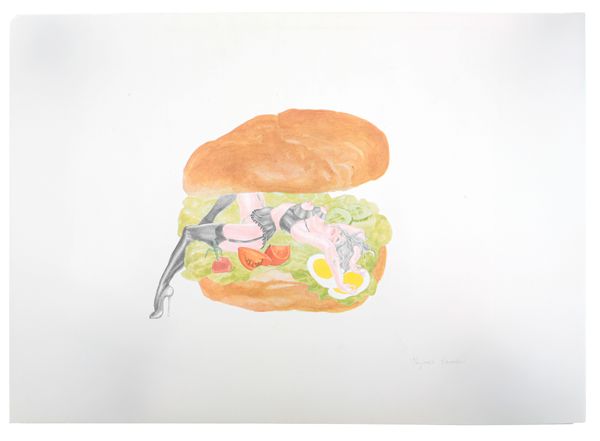 *MARGARET HARRISON (B.1940) 'Good Enough to Eat'