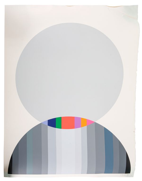 *EUGENIO CARMI (1920-2016) Untitled (geometric design)