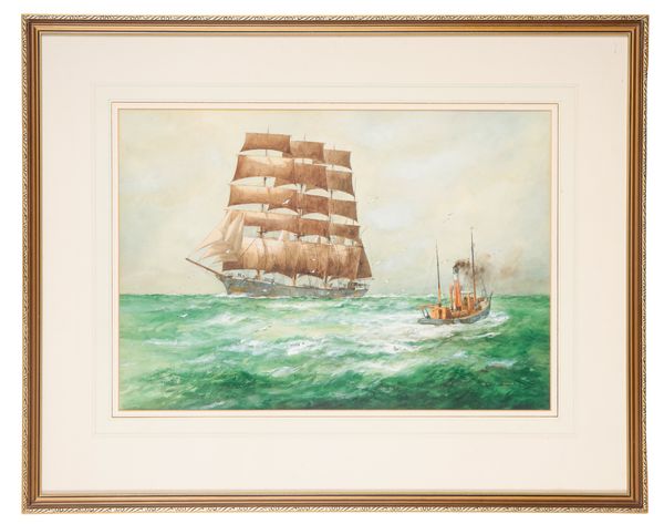 WILLIAM MINSHALL BIRCHALL (1884-1941) 'Up And Down Channel'