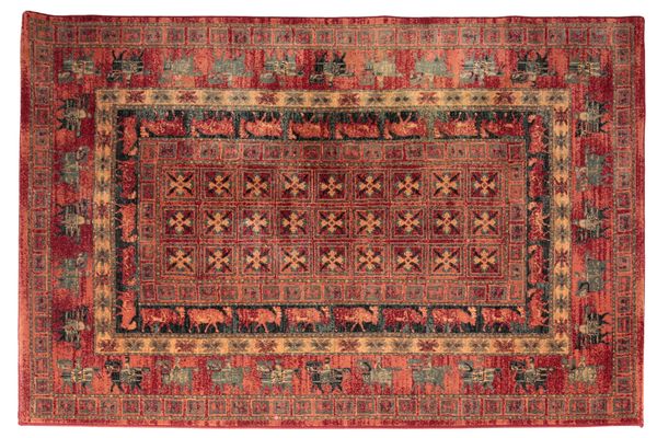 AN EGYPTIAN ‘SUPER KESHAN’ RUG
