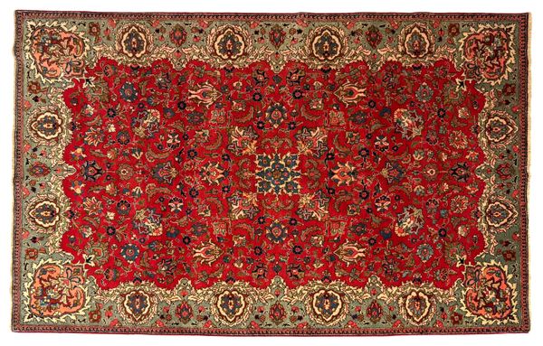 A NORTH WEST PERSIAN TABRIZ CARPET