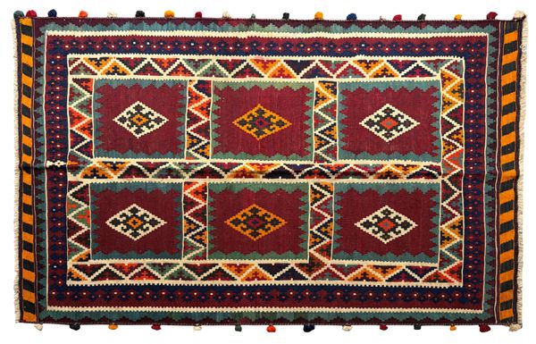 A SOUTH WEST PERSIAN QASHGAI KILIM