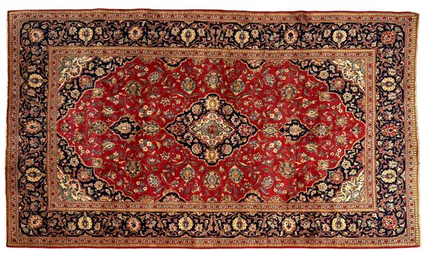 A CENTRAL PERSIAN KASHAN CARPET