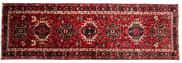 A NORTH WEST PERSIAN HERIZ RUNNER
