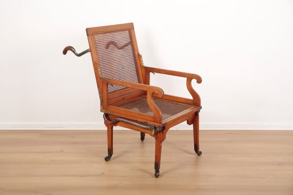 A PATENTED FOLDING CHAIR BY J. ALDERMAN