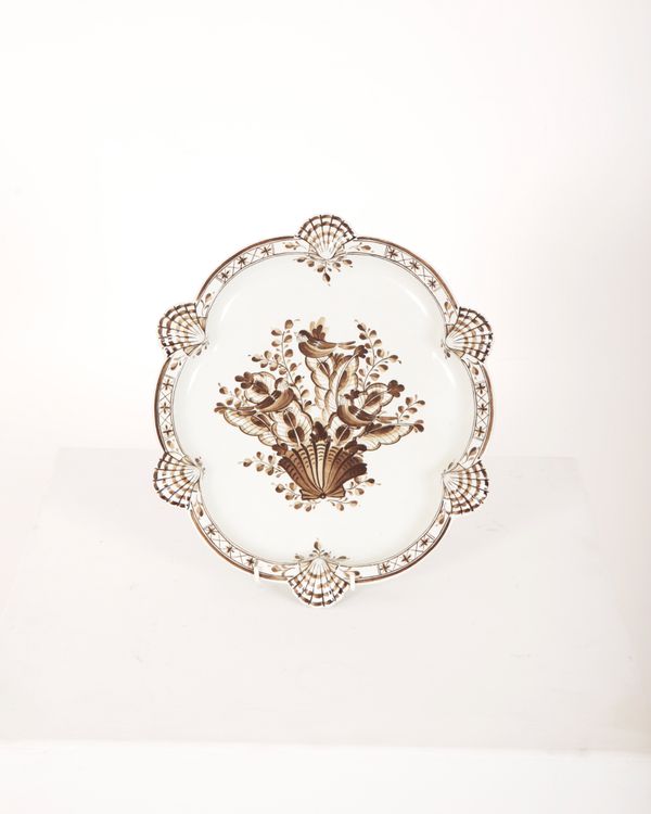 A ROYAL COPENHAGEN FAJANCE ‘OPUS SCHOLASTIKUM’ DISH