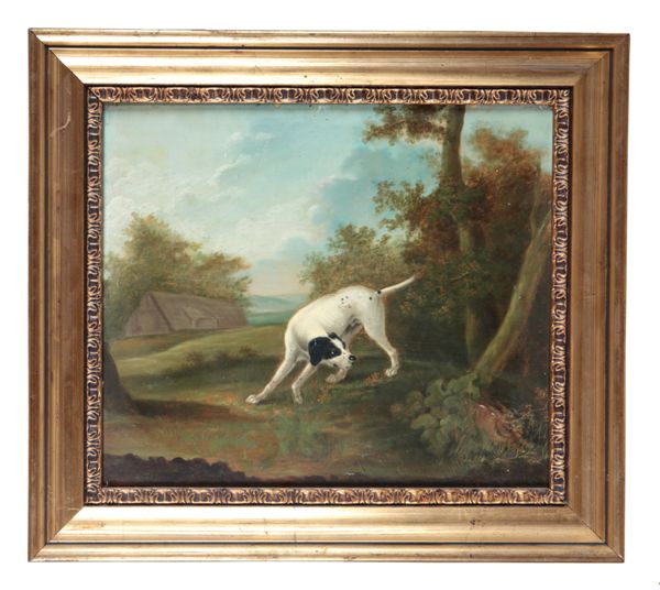 MANNER OF HENRY BARNARD CHALON (1770-1849) An English Pointer Spots a Rabbit