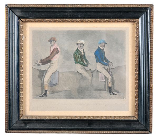 After B. MARSHALL (1768-1835) A Study of Celebrated Jockeys