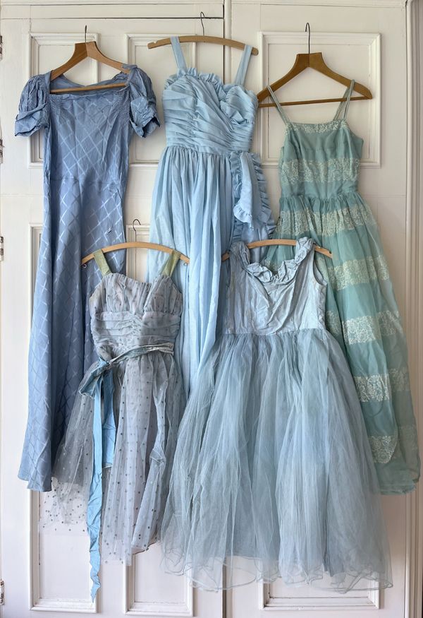 A COLLECTION OF VINTAGE DRESSES