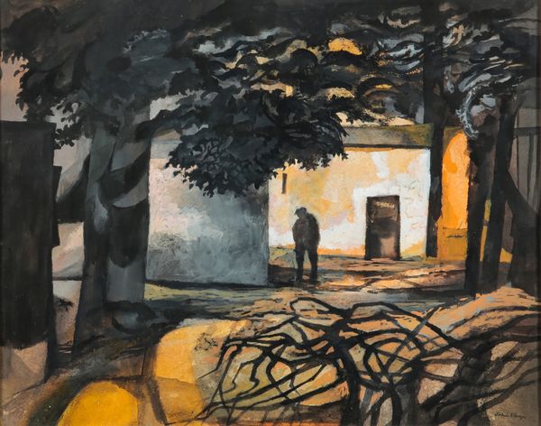 *JOHN ELWYN (1916-1977) ‘Welsh Farm V’
