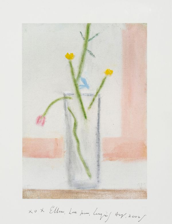 *CRAIGIE AITCHISON (1926-2009) Still life with vase