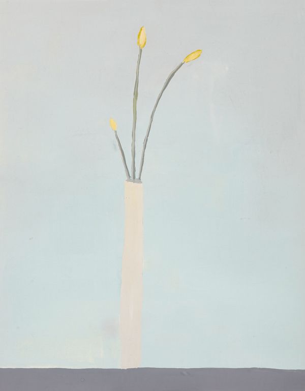 *MANNER OF CRAIGIE AITCHISON (1926-2009) Still life with vase of tulips