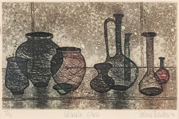 *VALERIE THORNTON (1931-1991) 'Colchester Glass'
