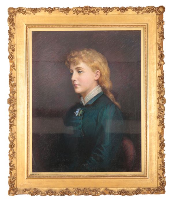 ENGLISH SCHOOL, EARLY 20TH CENTURY A portrait of a lady