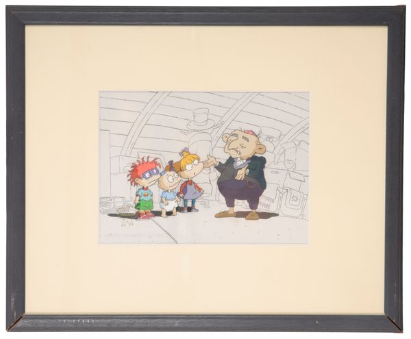 RUGRATS: A HAND PAINTED NICKELODEON PRODUCTION CEL