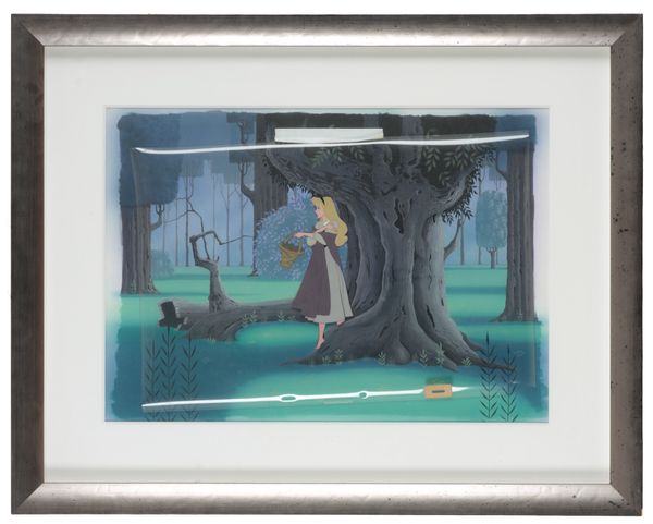SLEEPING BEAUTY: ‘AURORA AND THE FOREST ANIMALS’ - A HAND PAINTED CEL