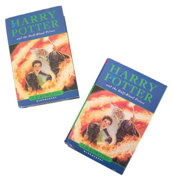 ROWLING, J.K. - TWO COPIES OF ‘HARRY POTTER AND THE HALF-BLOOD PRINCE’