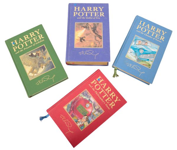 ROWLING, J.K. - THE DELUXE SET OF HARRY POTTER NOVELS