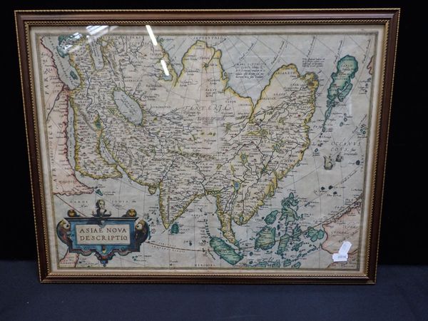 18th CENTURY MAP OF ASIA NOVA