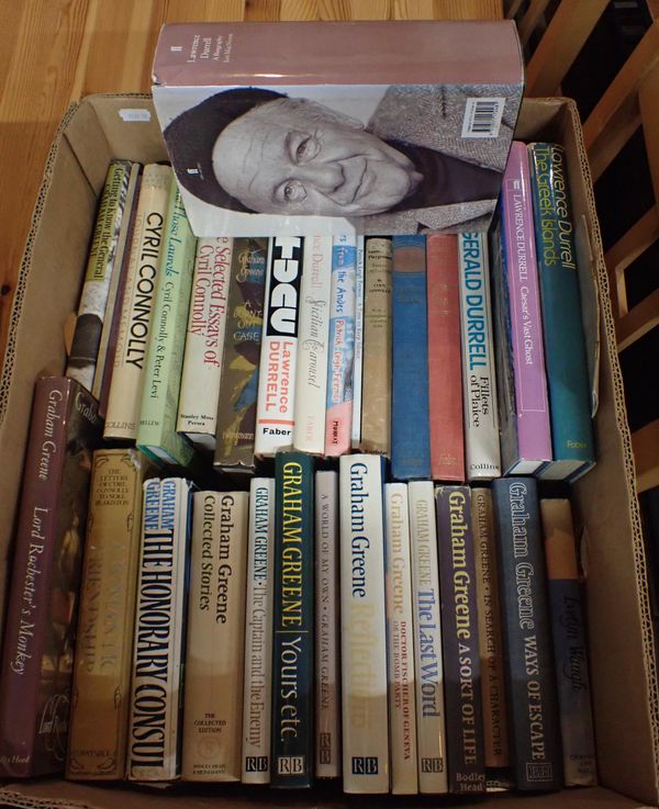 GRAHAM GREENE, LAWRENCE DURRELL: VARIOUS BOOKS