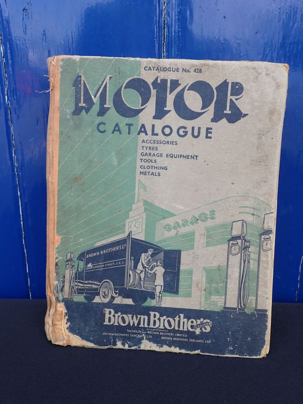 BROWN BROTHERS 1937 ILLUSTRATED CATALOGUE OF MOTOR CYCLE ACCESSORIES