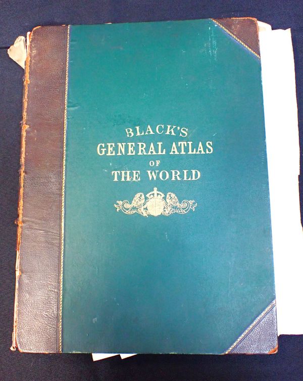 BLACK'S GENERAL ATLAS OF THE WORLD