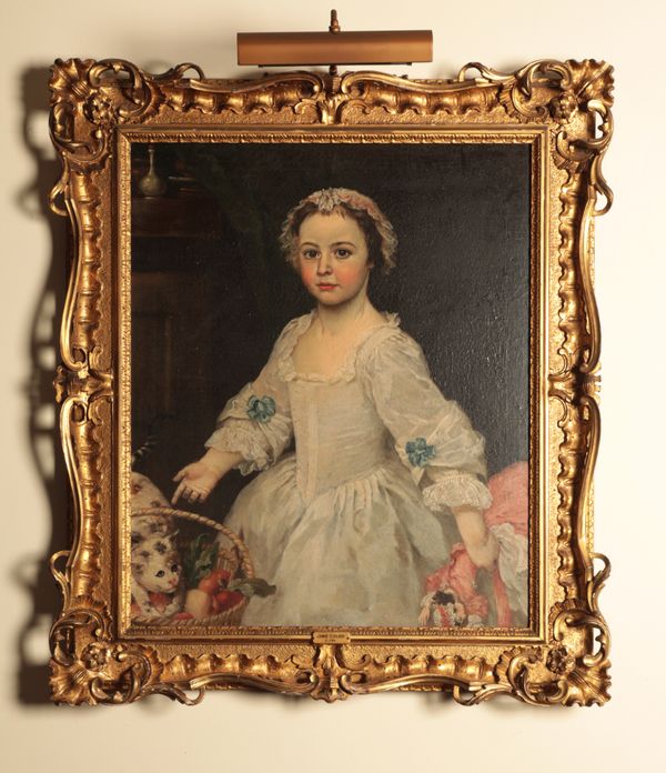GEORGE BEARE (fl. 1740-1749) A portrait of Jane Coles as a young girl