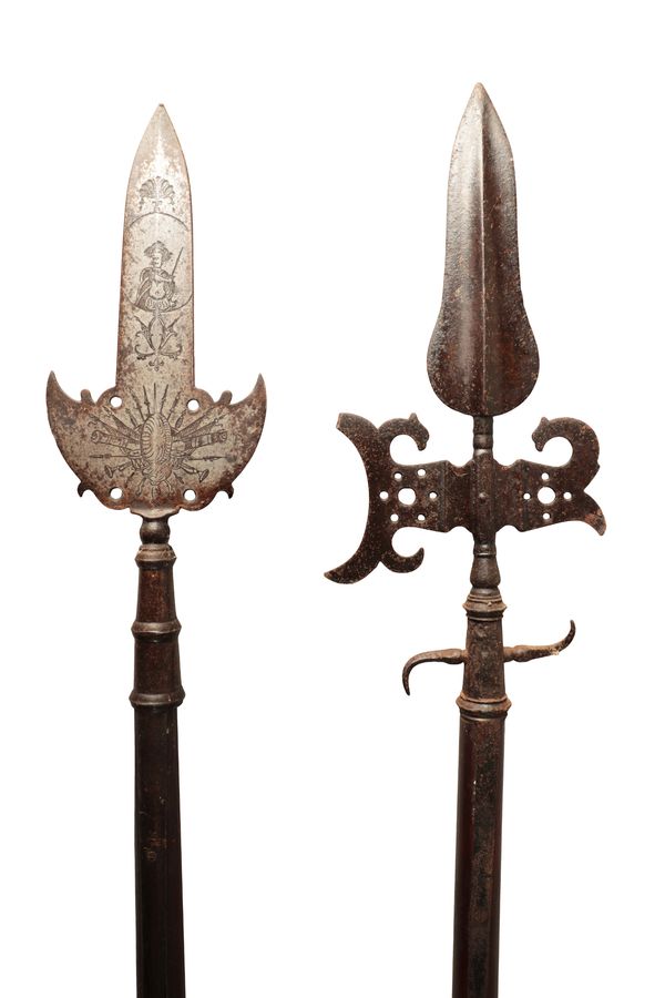 A HALBERD, A PARTIZAN AND A SPONTOON