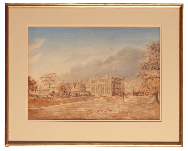 S.J. MEDLYCOTT A view of Ven House from the garden