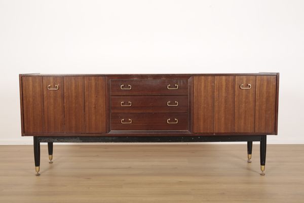 A G-PLAN MAHOGANY SIDEBOARD