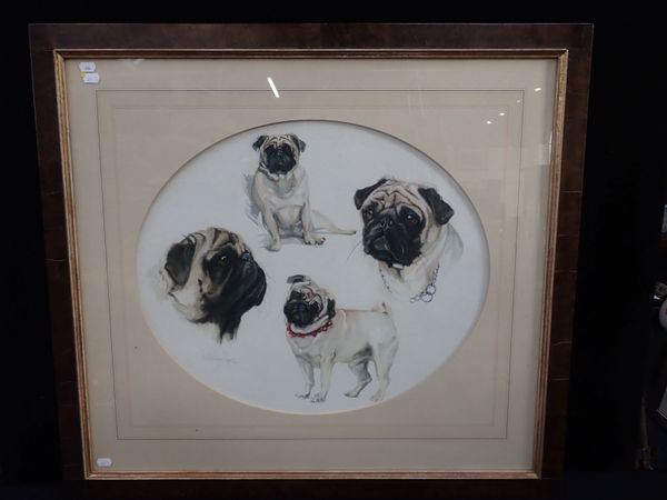 MICHELLE PEARSON COOPER: PUG DOG PORTRAIT