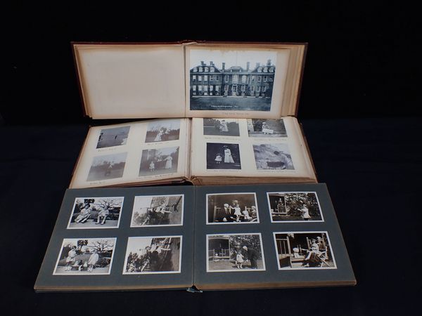 THREE PHOTOGRAPH ALBUMS