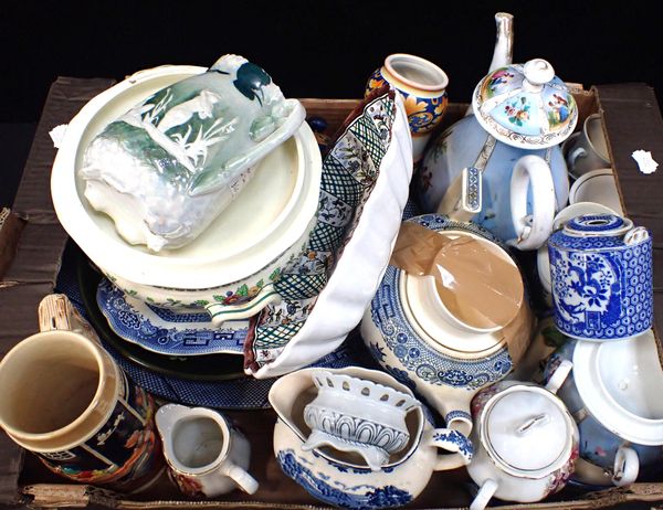 A COLLECTION OF CERAMICS