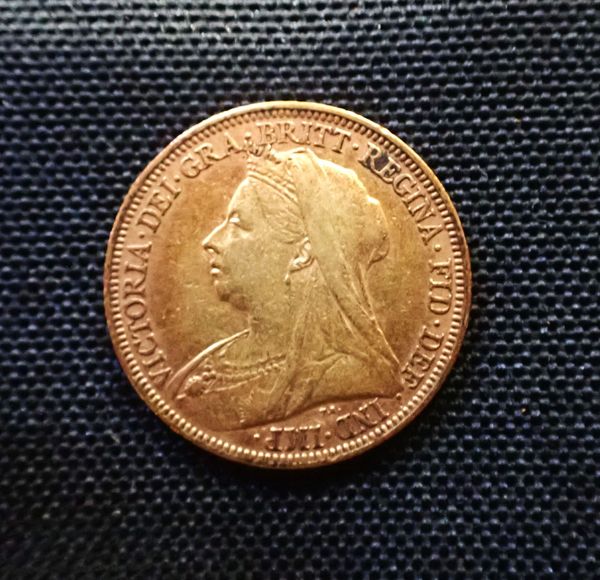 A QUEEN VICTORIA 1895 GOLD SOVEREIGN