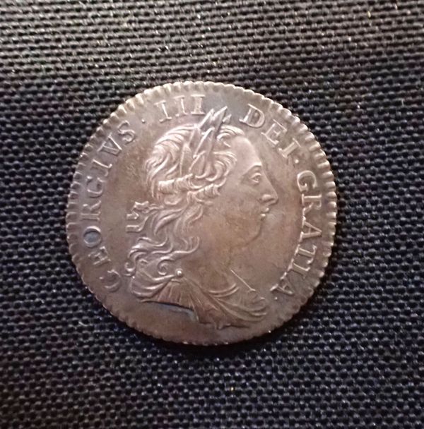 A 1763 GEORGE III "NORTHUMBERLAND SHILLING"