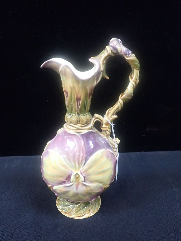 A SZOLNAY PECS AUSTRO-HUNGARIAN EWER