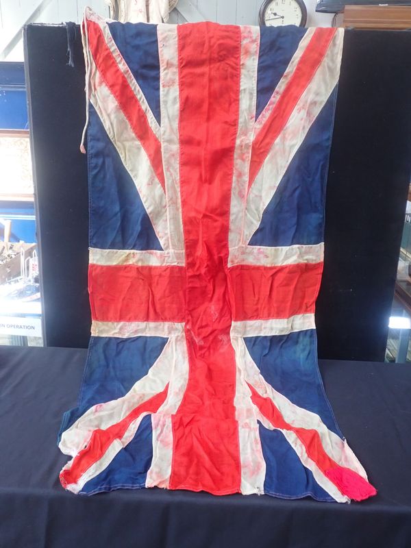 A  VINTAGE UNION JACK '2 YD JACK'