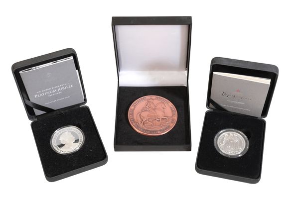 THE EAST INDIA CO. MASTERPIECE COLLECTION: “THE THREE GRACES” SILVER PROOF CROWN