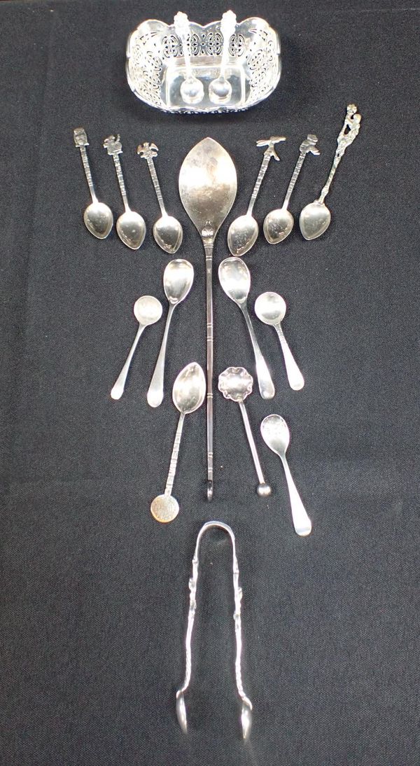 A SHETLAND SILVERCRAFT 'St NINIAN' SPOON