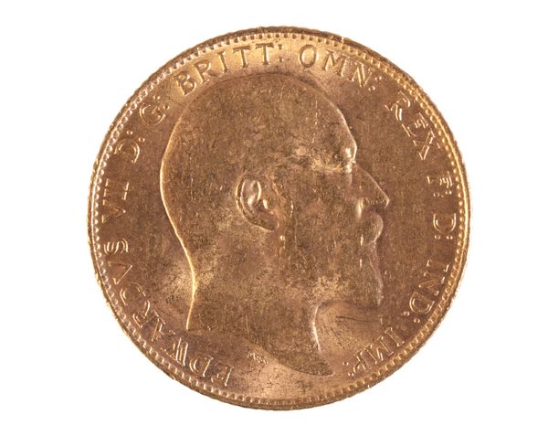 A 1904 EDWARD VII GOLD SOVEREIGN