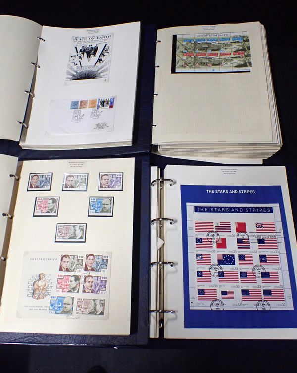 A COLLECTION OF STAMPS