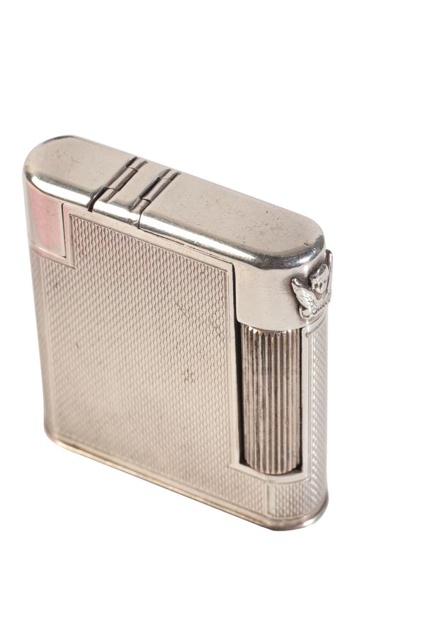 THE CHARLES LIGHTER: A SILVER PLATED PETROL POCKET LIGHTER