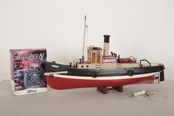 A STEAM TUGBOAT MODEL, 'DOTTIE'