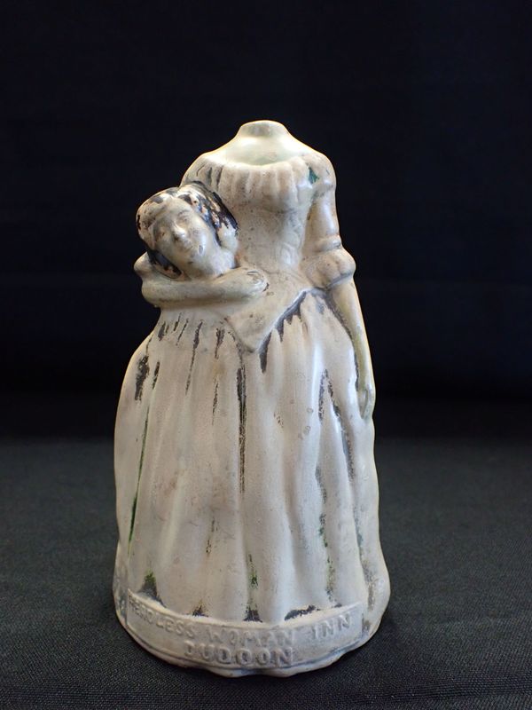 DUDDON POTTERY FIGURE: HEADLESS WOMAN