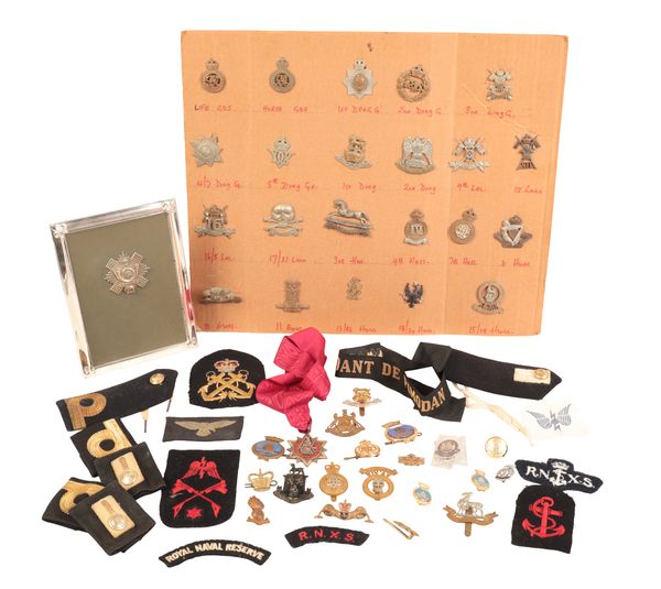 A COLLECTION OF BRITISH BADGES AND INSIGNIA