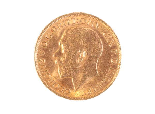 A 1911 GEORGE V GOLD SOVEREIGN