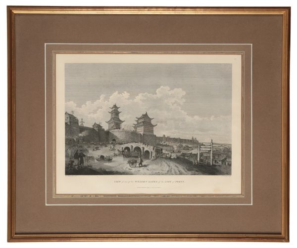 JOHN DADLEY (1767-1817) 'View of one of the Western Gates of the City of Pekin'