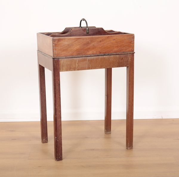 A MAHOGANY 'BASKET TABLE'